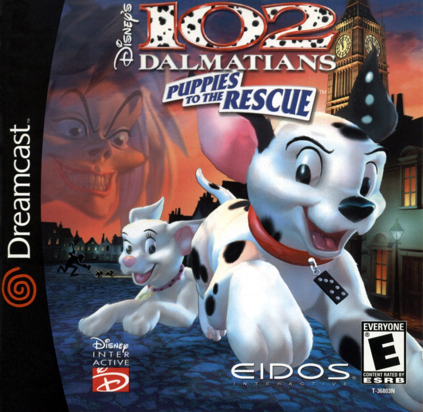 102 Dalmatians Puppies to the Rescue DreamCast - Video Game - Used - CaveGamers