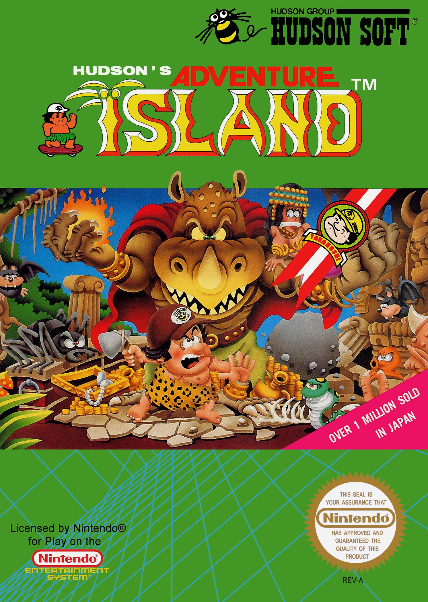 Adventure Island NES - Video Game - Used - CaveGamers