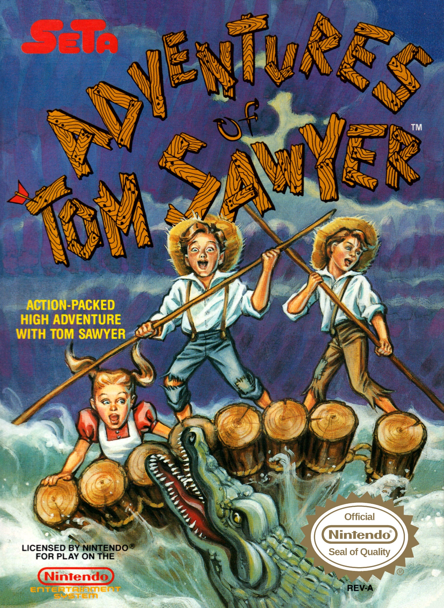 Adventures of Tom Sawyer NES - Video Game - Used - CaveGamers