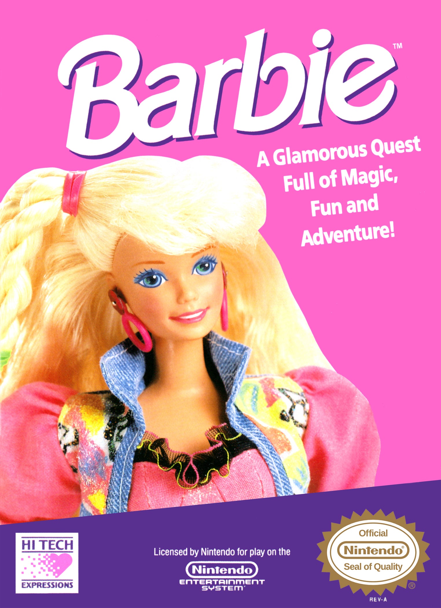 Barbie NES - Video Game - Used - CaveGamers