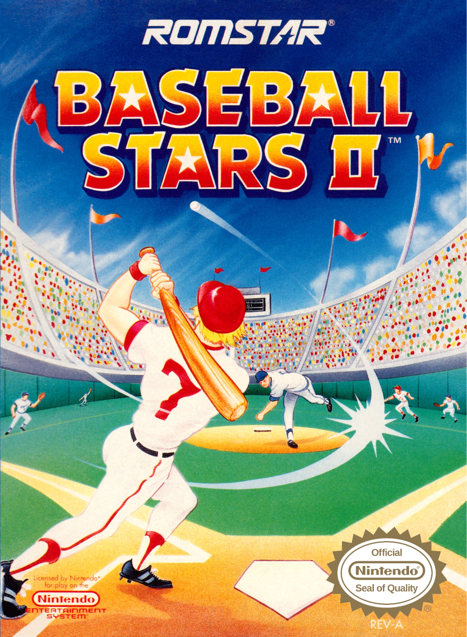 Baseball Stars 2 NES - Video Game - Used - CaveGamers
