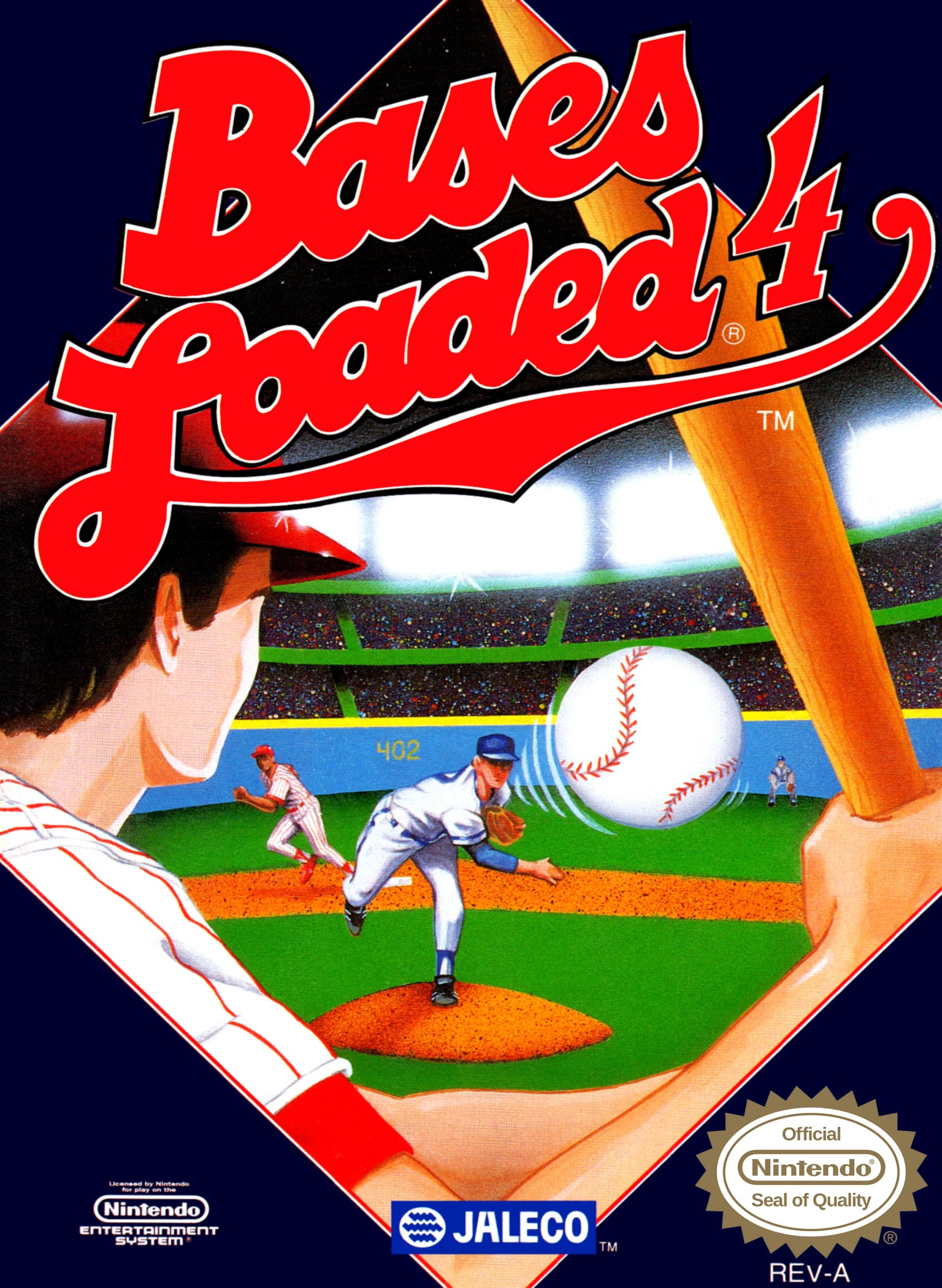 Bases Loaded 4 NES - Video Game - Used - CaveGamers