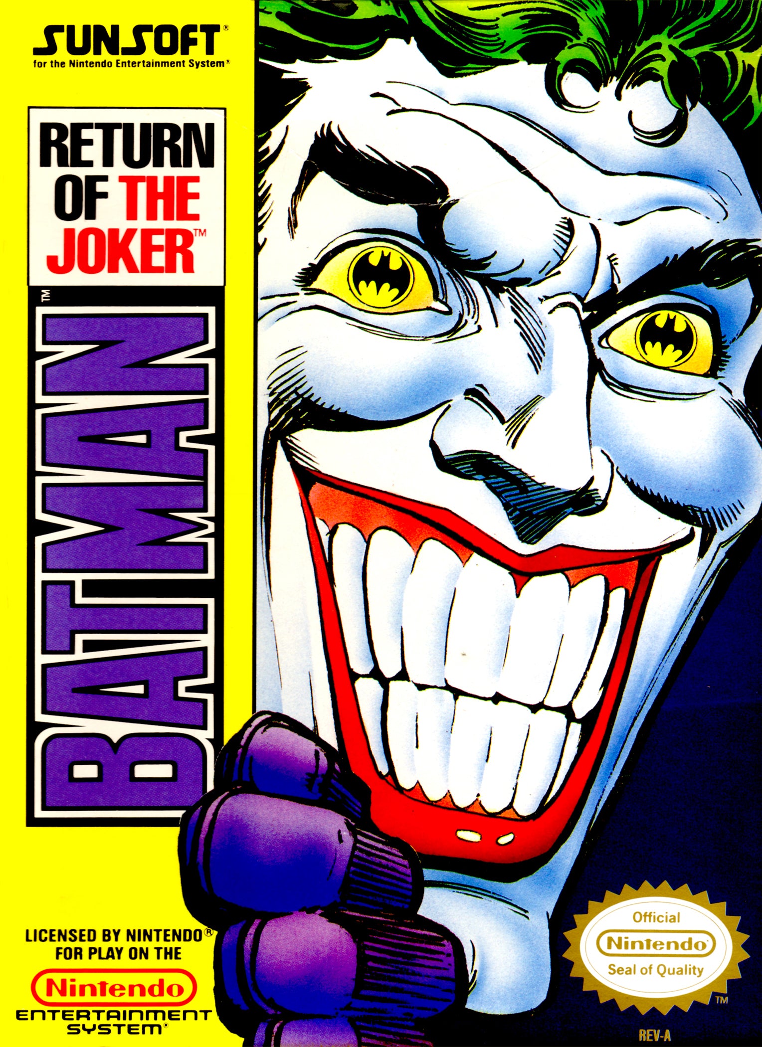 Batman: Return of the Joker NES - Video Game - Used - CaveGamers
