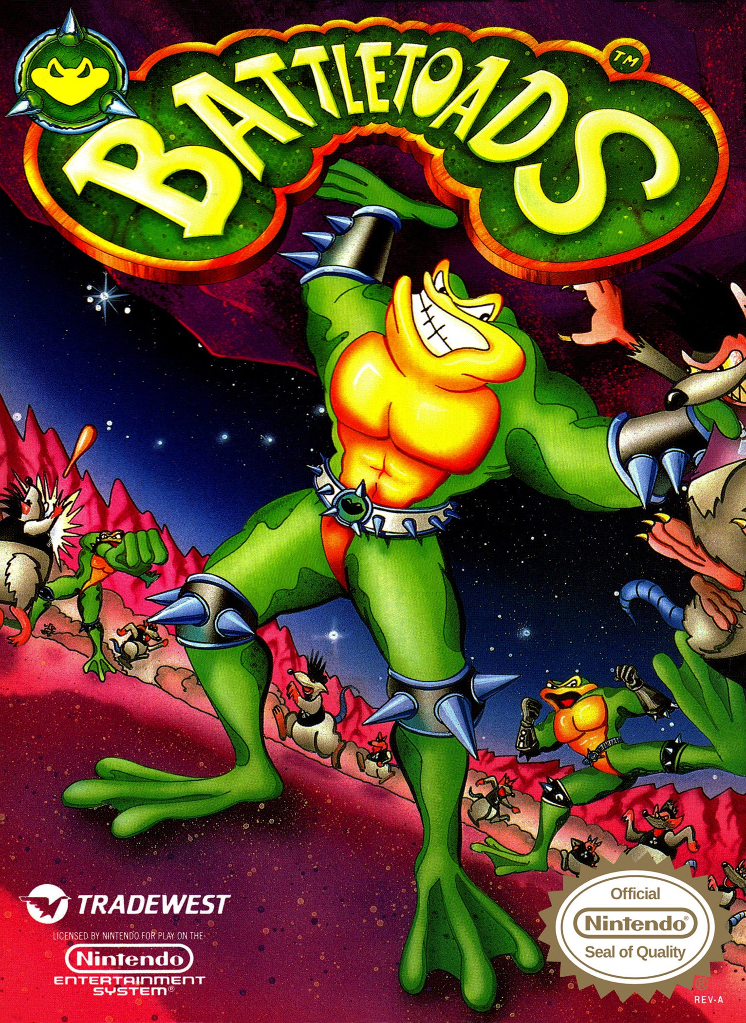 Battletoads NES - Video Game - Used - CaveGamers