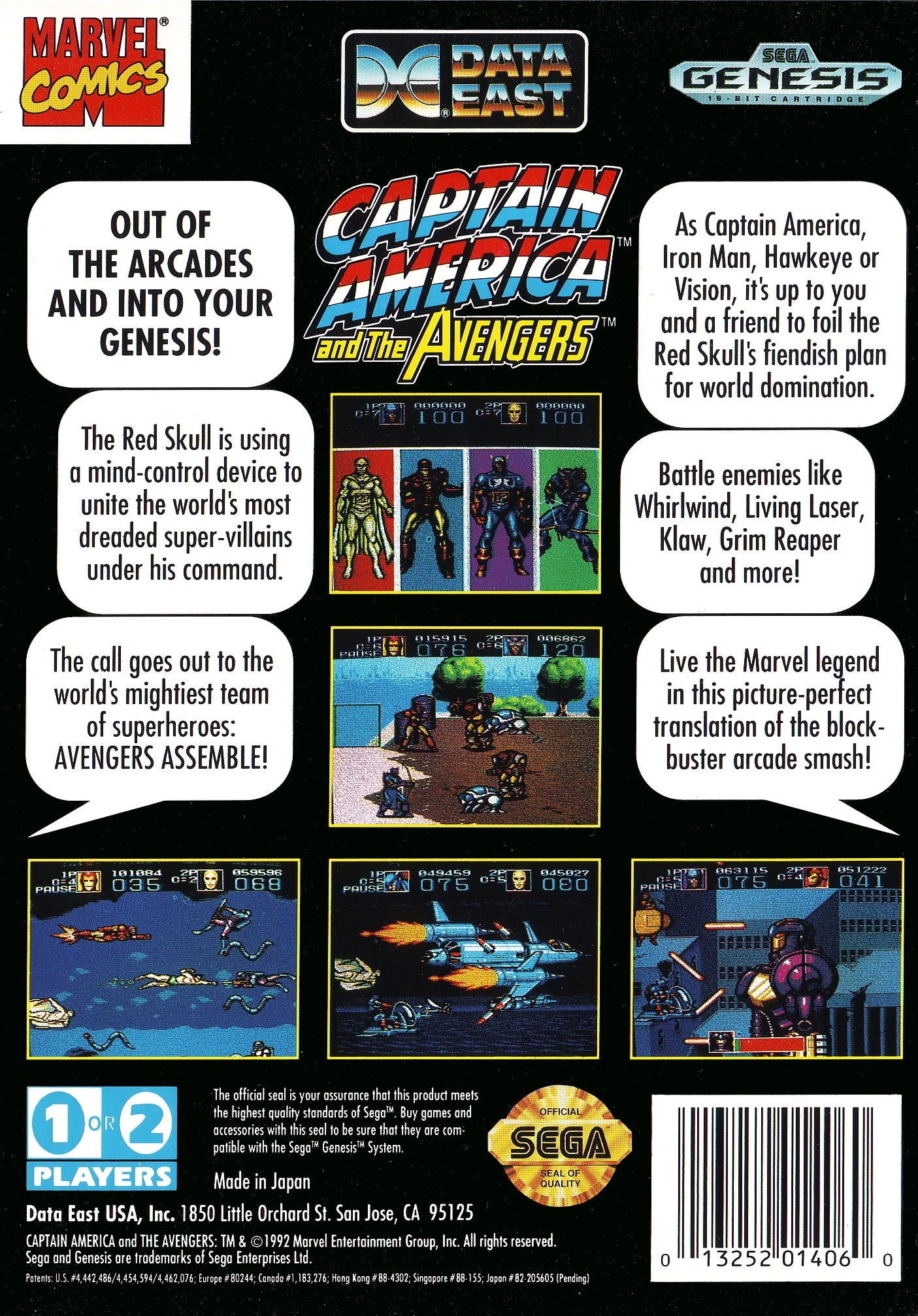 Captain America and the Avengers