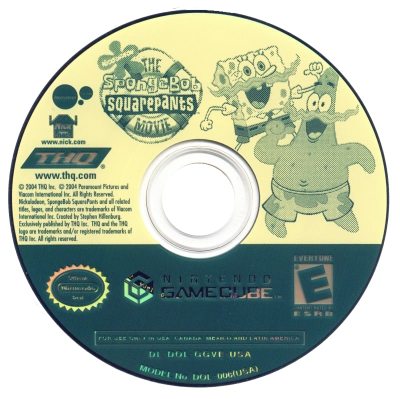 The SpongeBob SquarePants Movie GameCube - Video Game - Used - CaveGamers - Image 3