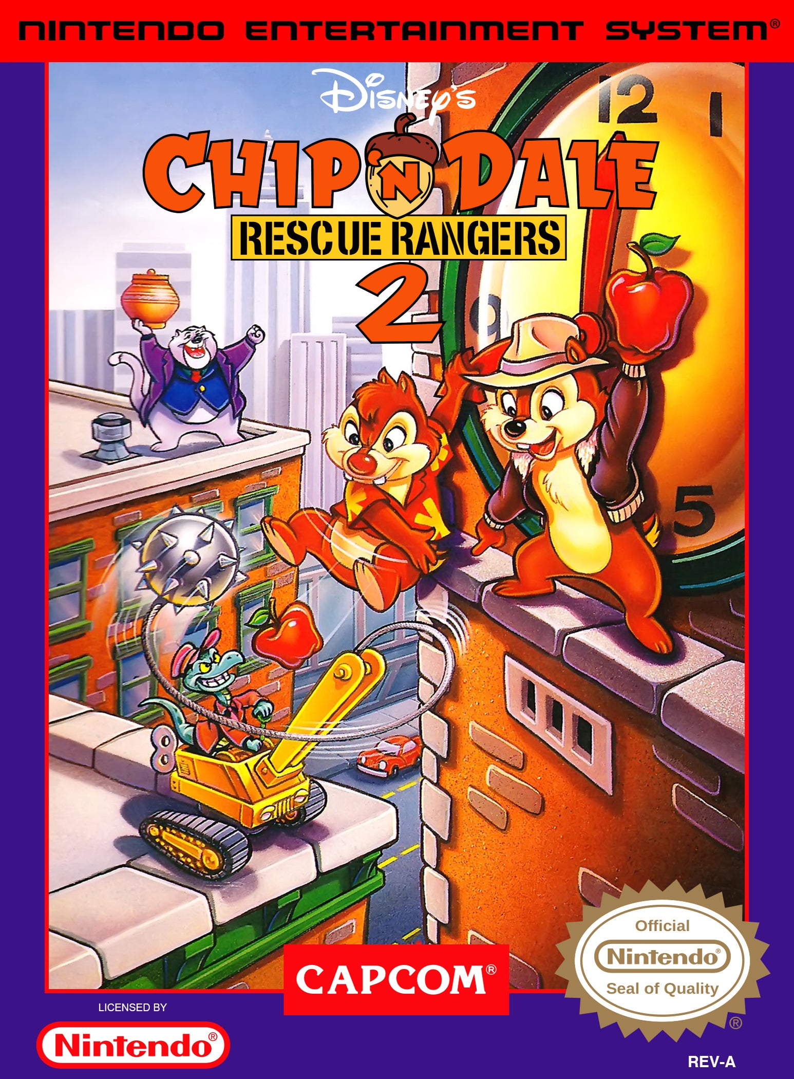 Chip 'N Dale Rescue Rangers 2 NES - Video Game - Used - CaveGamers