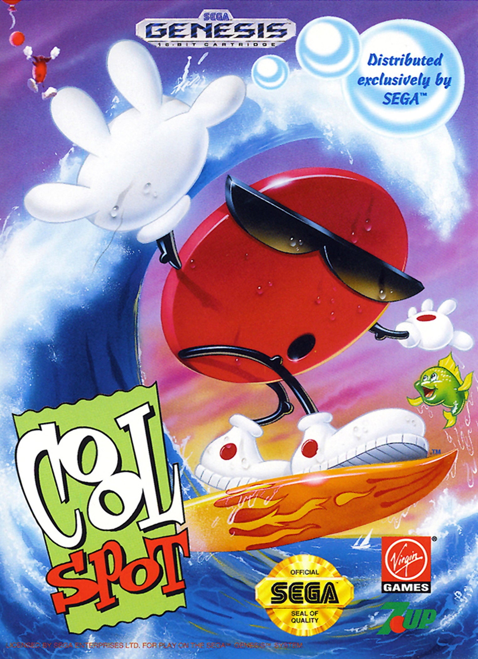 Cool Spot Genesis - Video Game - Used - CaveGamers