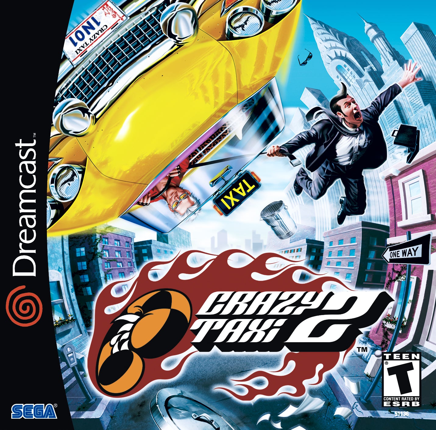 Crazy Taxi 2 DreamCast - Video Game - Used - CaveGamers