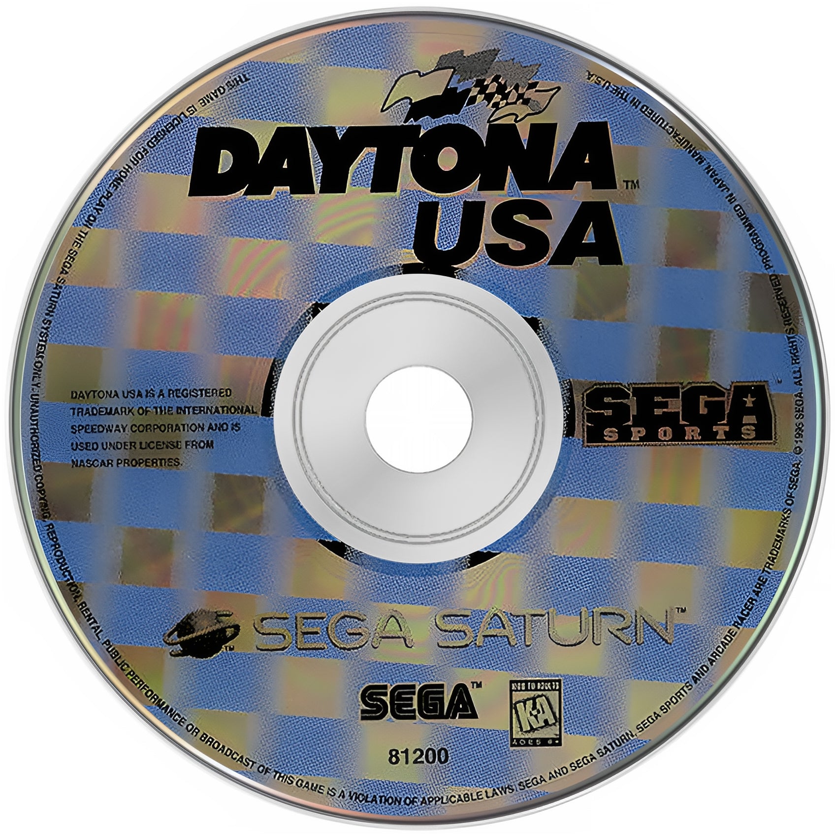 Daytona USA Saturn - Video Game - Used - CaveGamers - Image 3