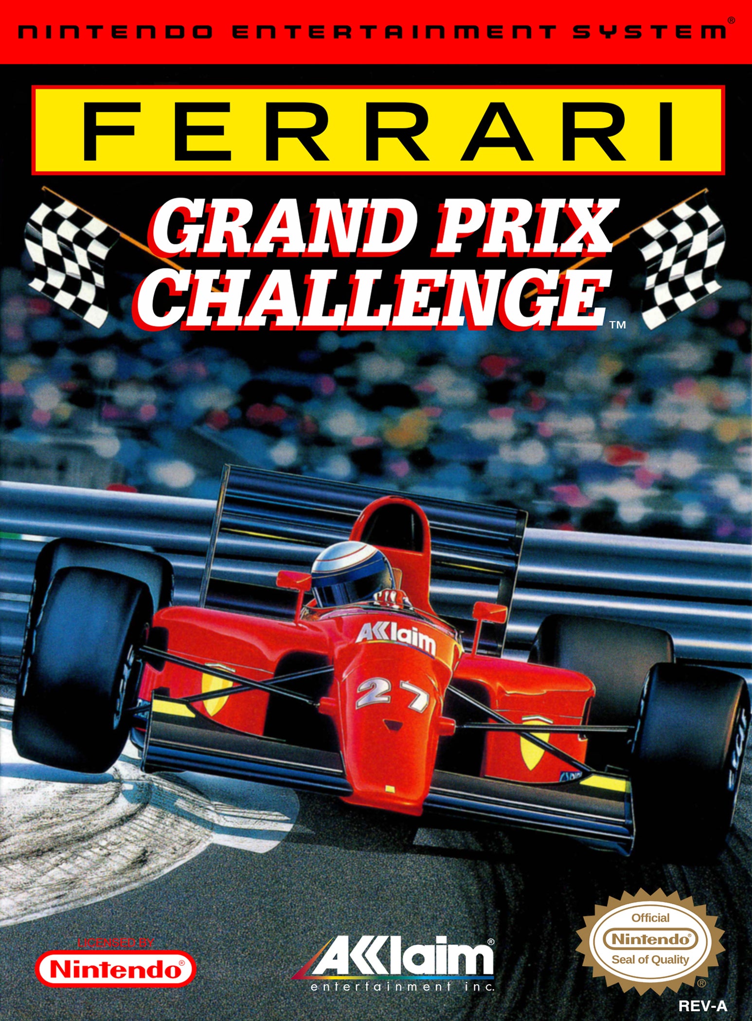 Ferrari Grand Prix Challenge NES - Video Game - Used - CaveGamers