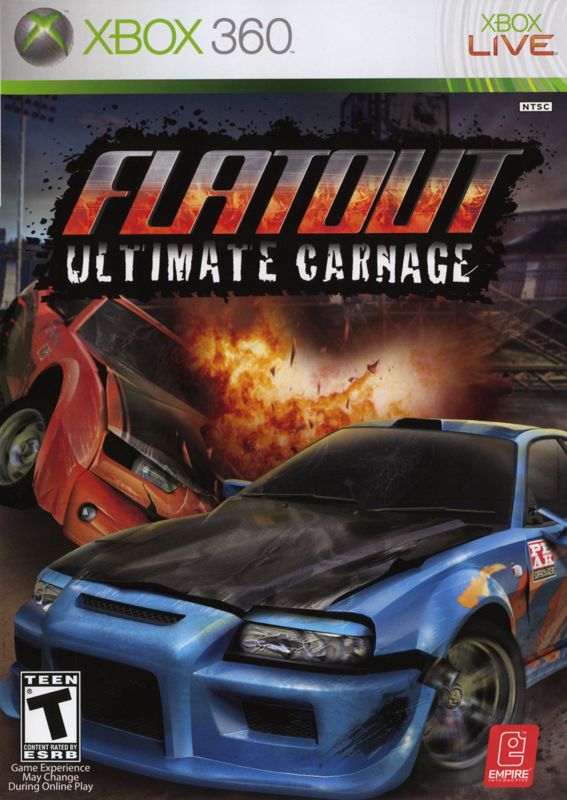 Flatout Ultimate Carnage Xbox 360 - Video Game - Used - CaveGamers