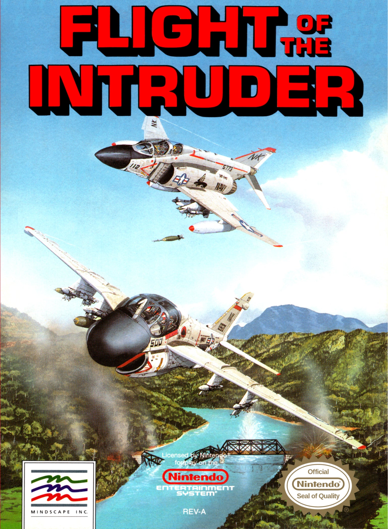 Flight of the Intruder NES - Video Game - Used - CaveGamers