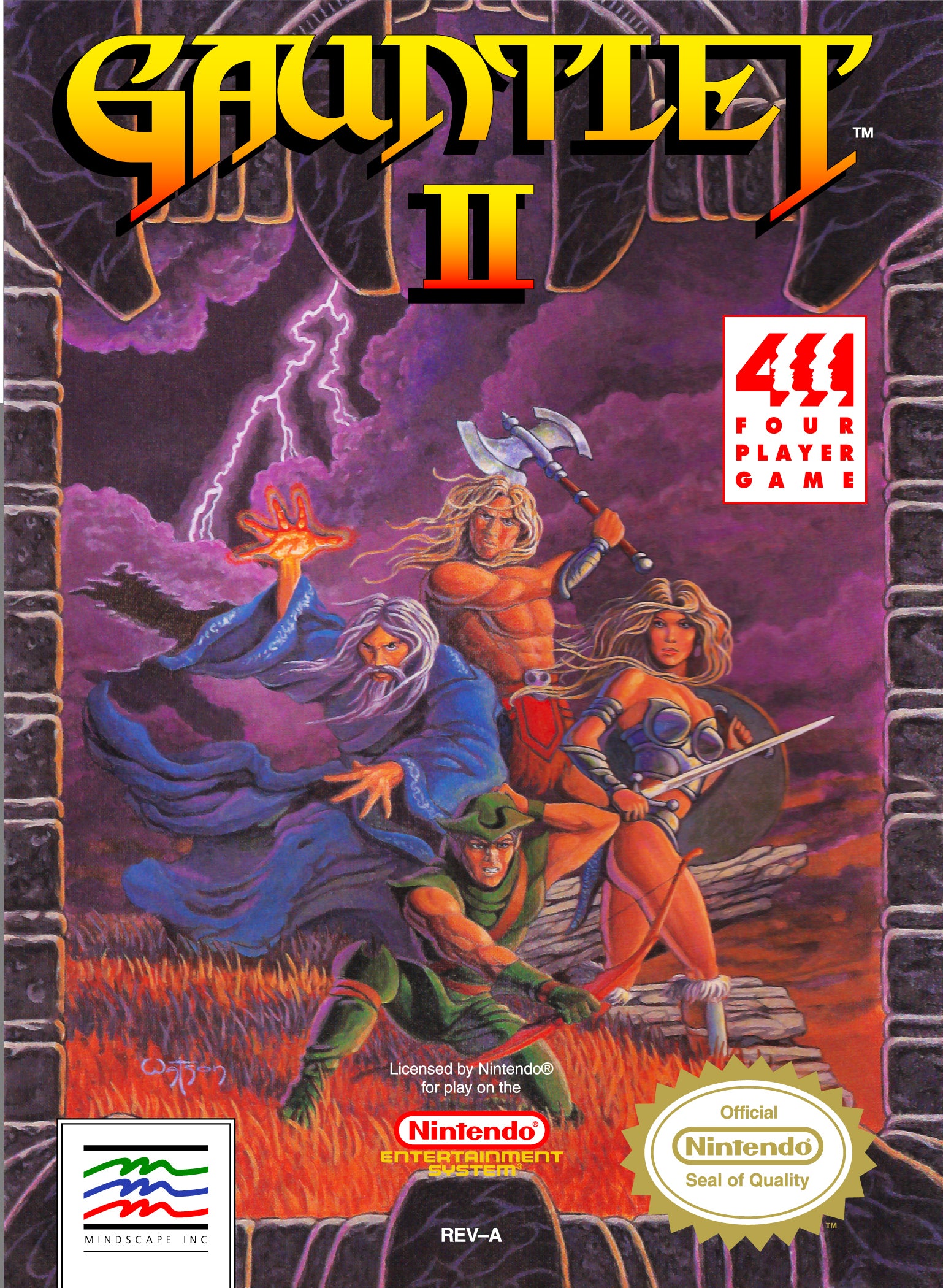 Gauntlet II NES - Video Game - Used - CaveGamers