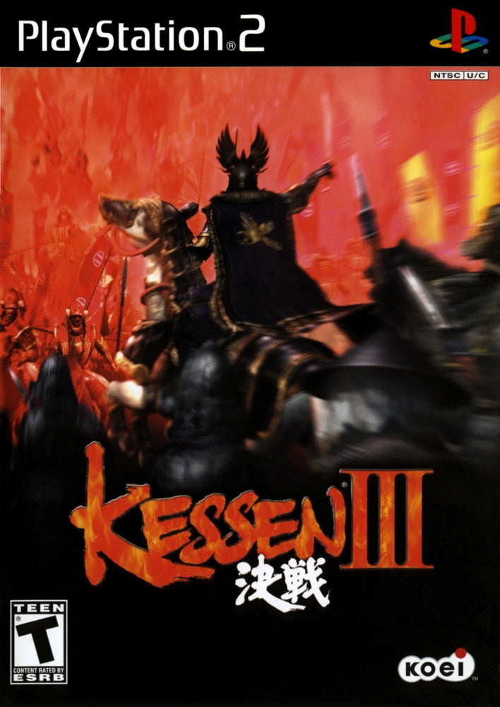 Kessen 3 PS2 - Video Game - Used - CaveGamers