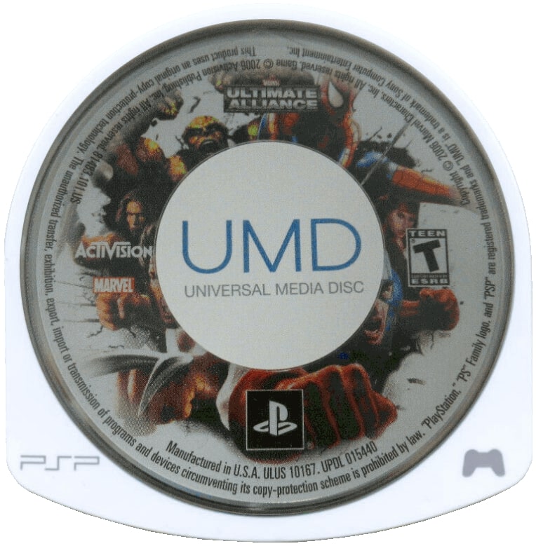 Marvel Ultimate Alliance PSP - Video Game - Used - CaveGamers - Image 3