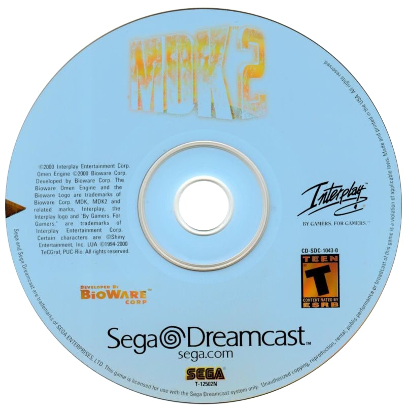 MDK 2 DreamCast - Video Game - Used - CaveGamers - Image 3