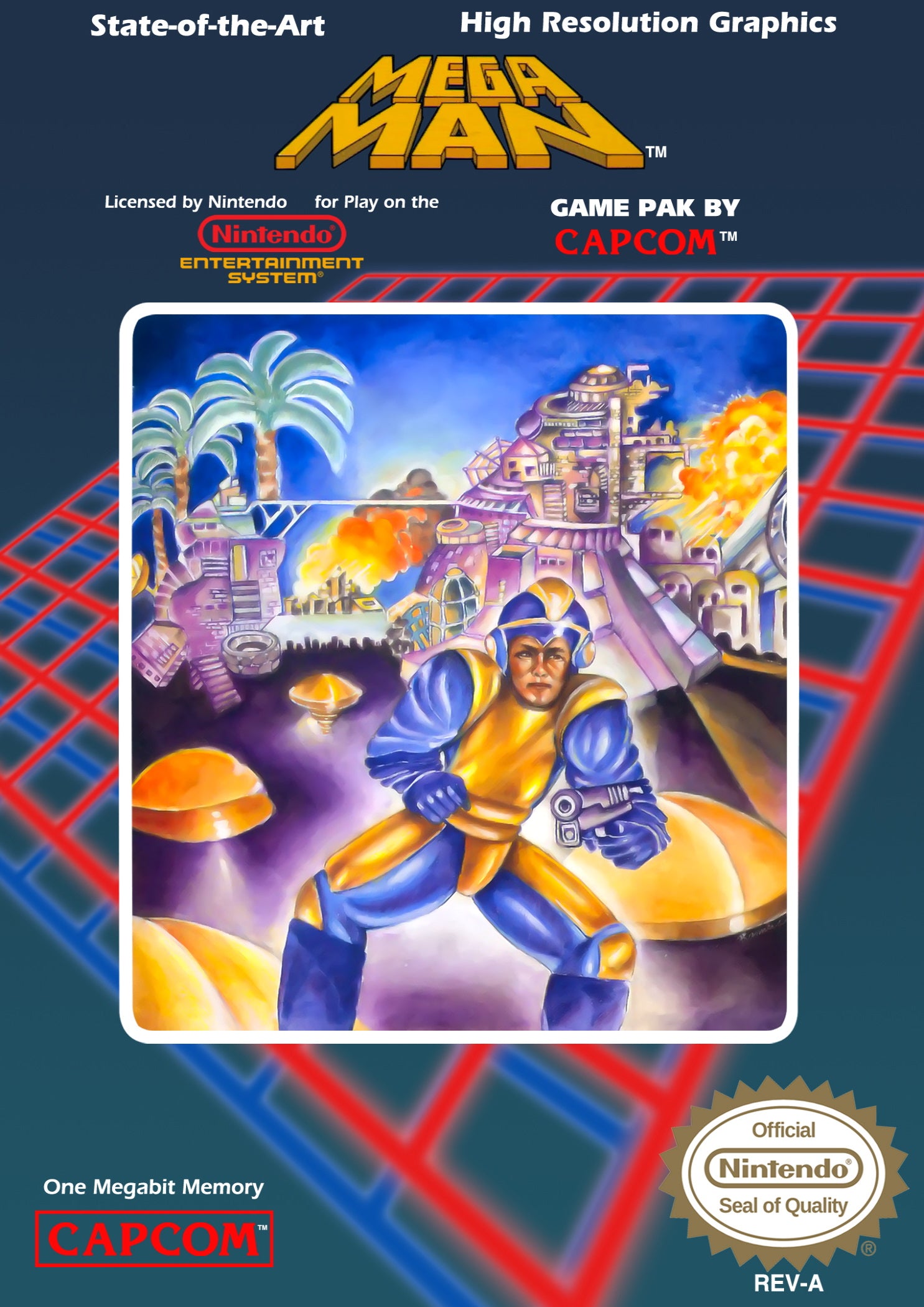 Mega Man NES - Video Game - Used - CaveGamers