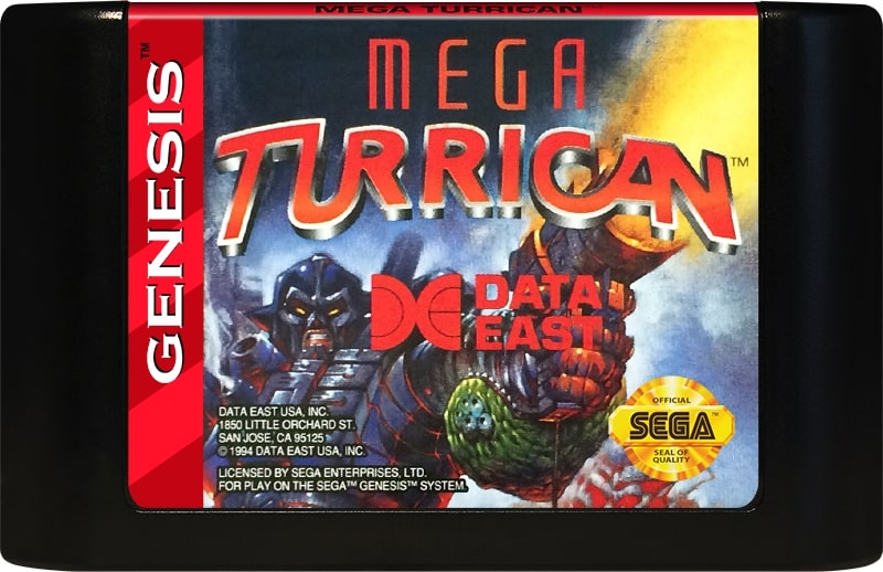 Mega Turrican Genesis - Video Game - Used - CaveGamers - Image 3