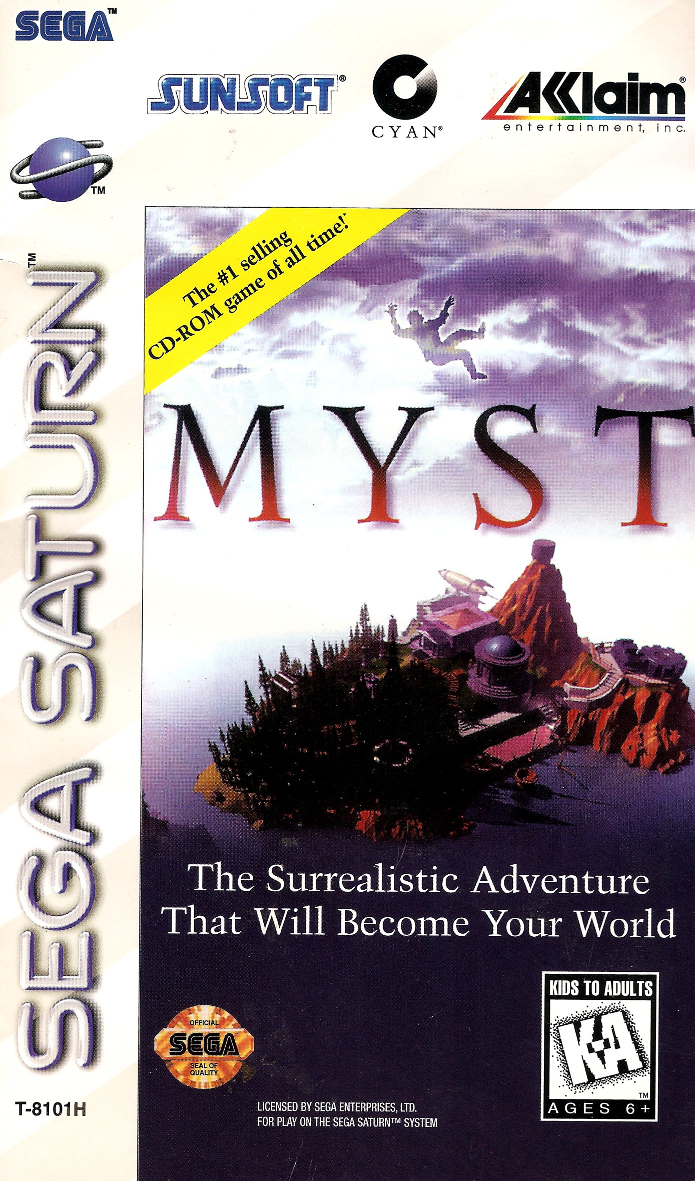 Myst Saturn - Video Game - Used - CaveGamers