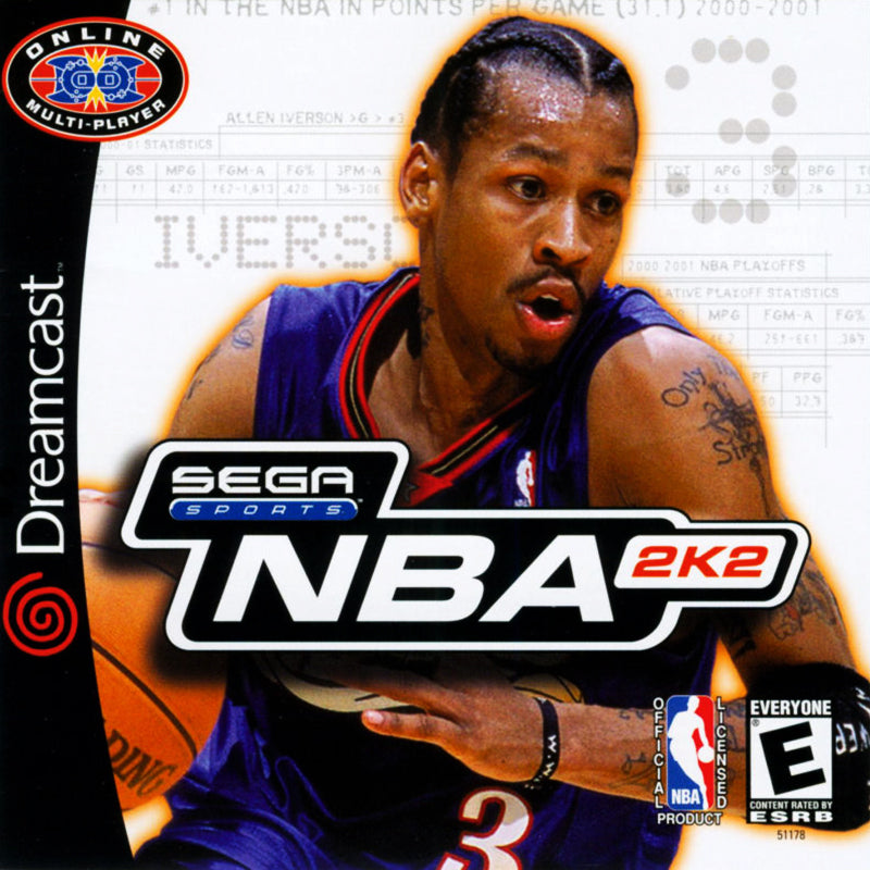 NBA 2K2 DreamCast - Video Game - Used - CaveGamers