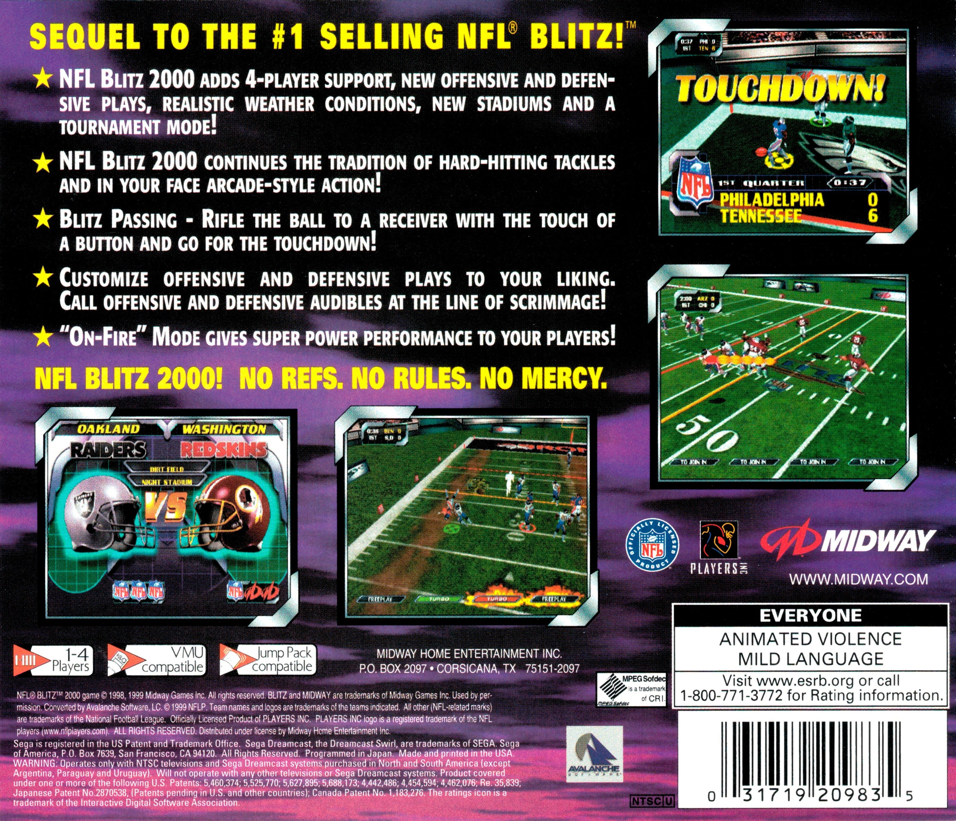 NFL Blitz 2000