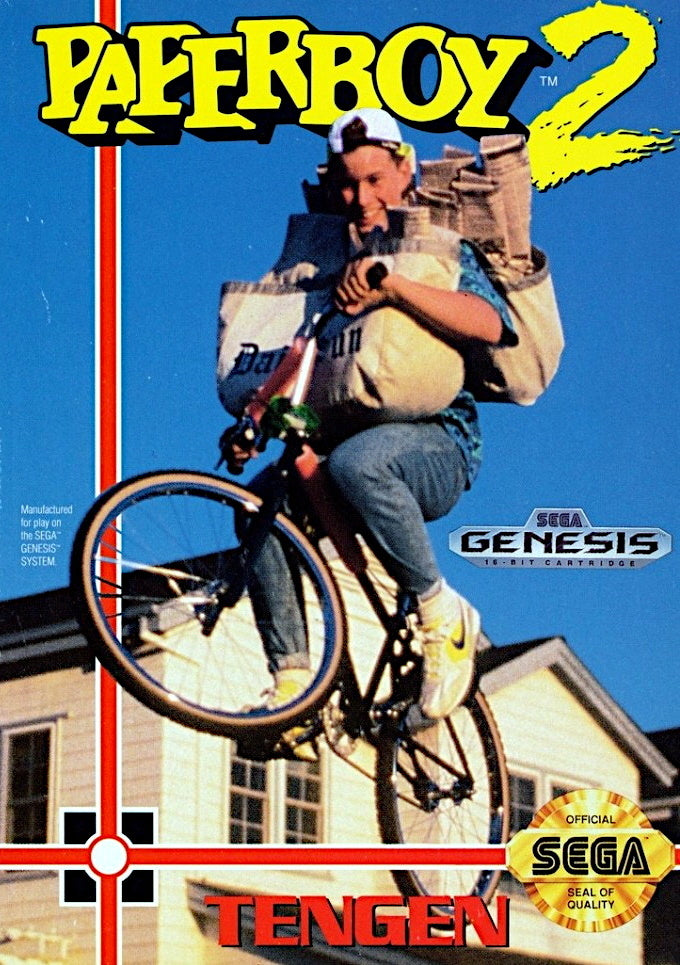 Paperboy 2 Genesis - Video Game - Used - CaveGamers