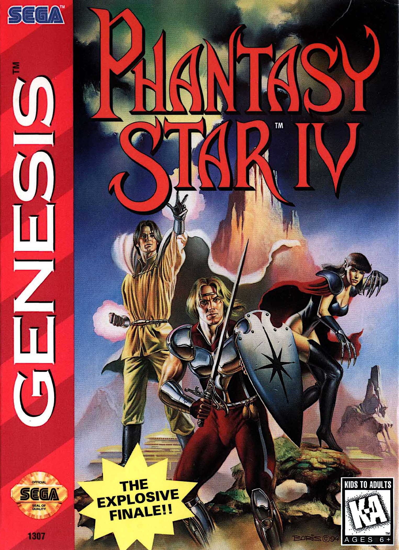 Phantasy Star IV Genesis - Video Game - Used - CaveGamers