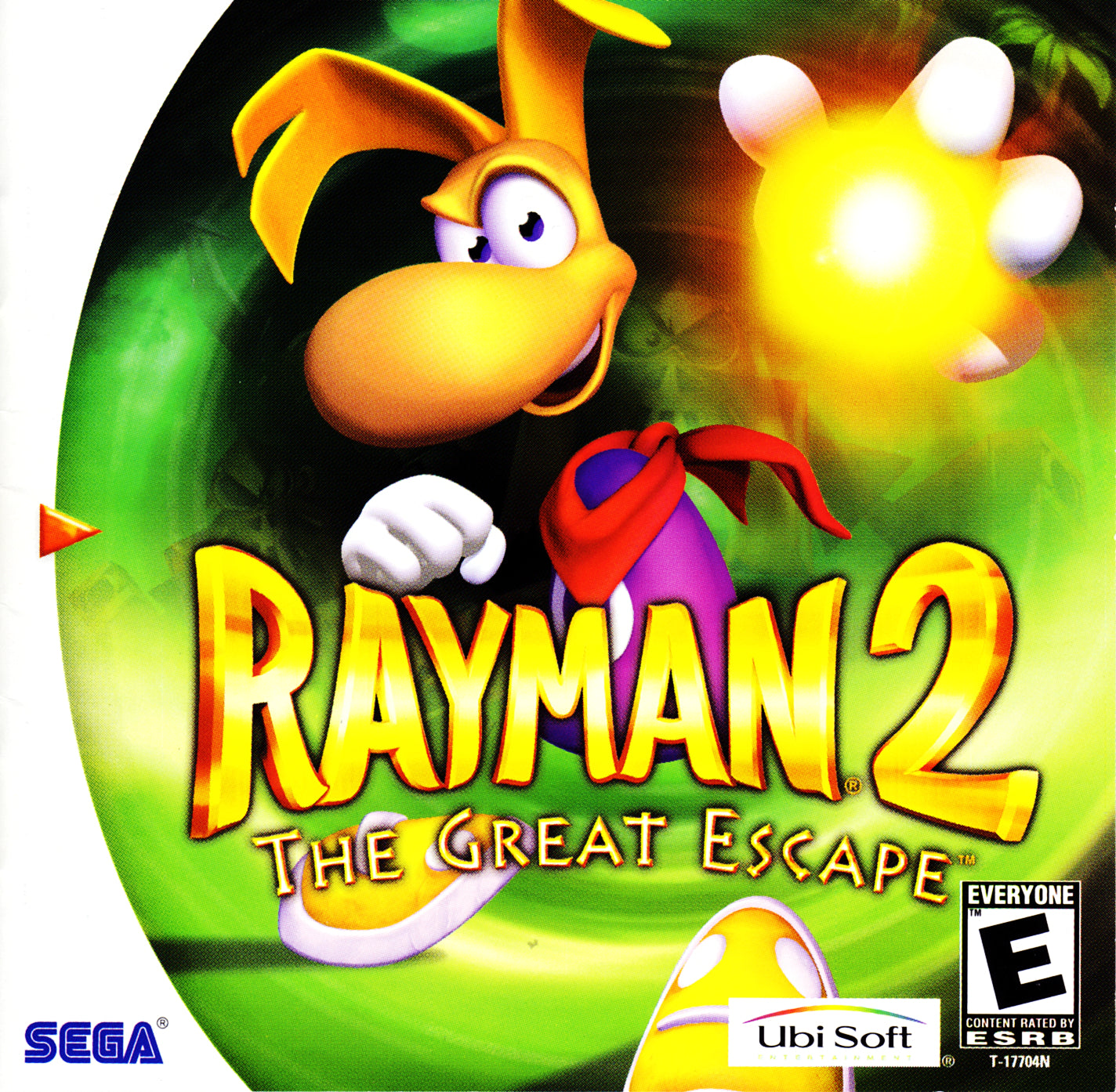 Rayman 2 The Great Escape DreamCast - Video Game - Used - CaveGamers