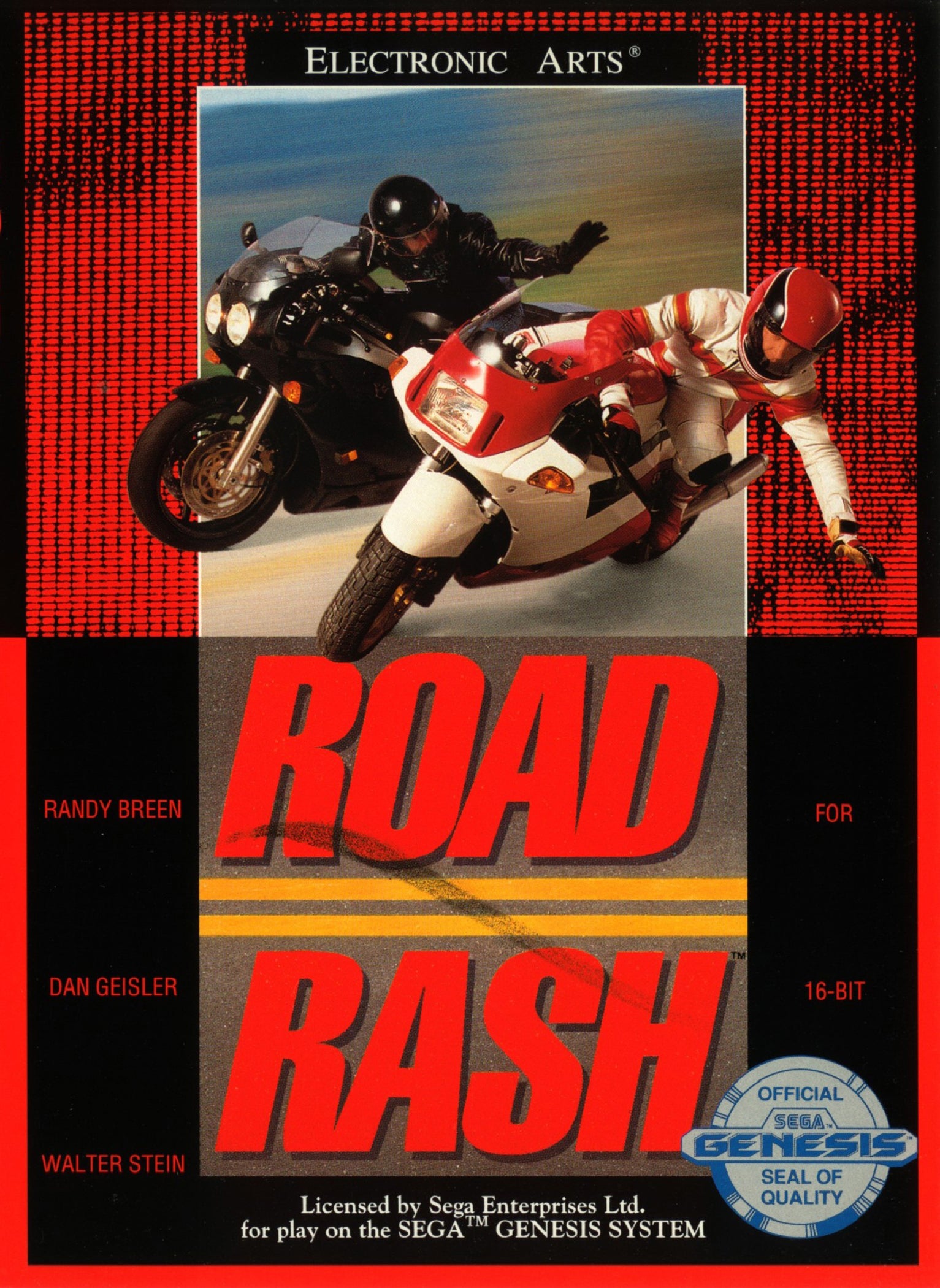 Road Rash Genesis - Video Game - Used - CaveGamers