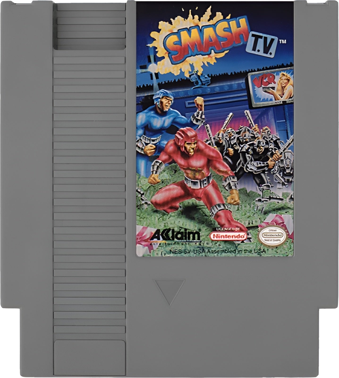 Smash TV NES - Video Game - Used - CaveGamers - Image 3