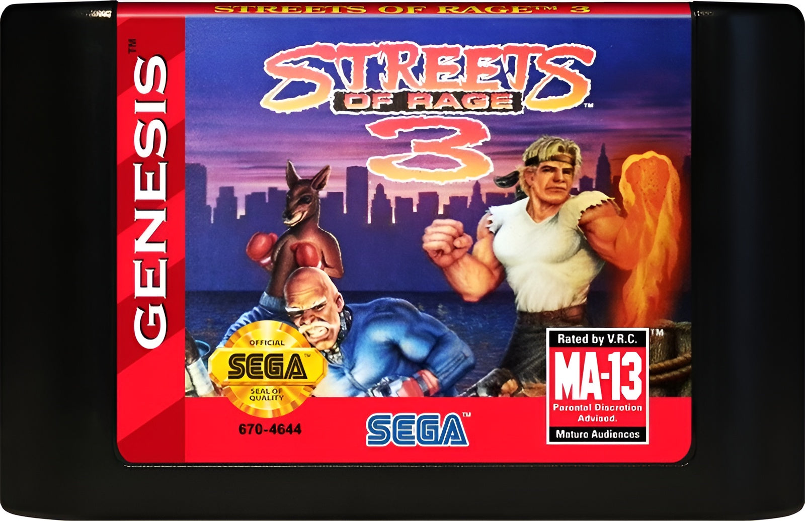 Streets of Rage 3 Genesis - Video Game - Used - CaveGamers - Image 3