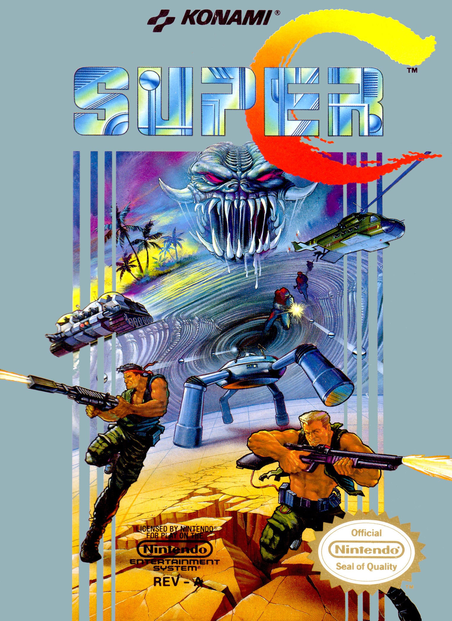 Super C NES - Video Game - Used - CaveGamers