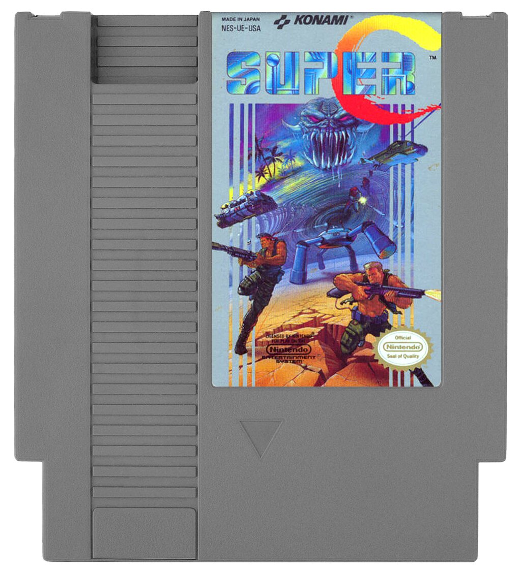 Super C NES - Video Game - Used - CaveGamers - Image 3