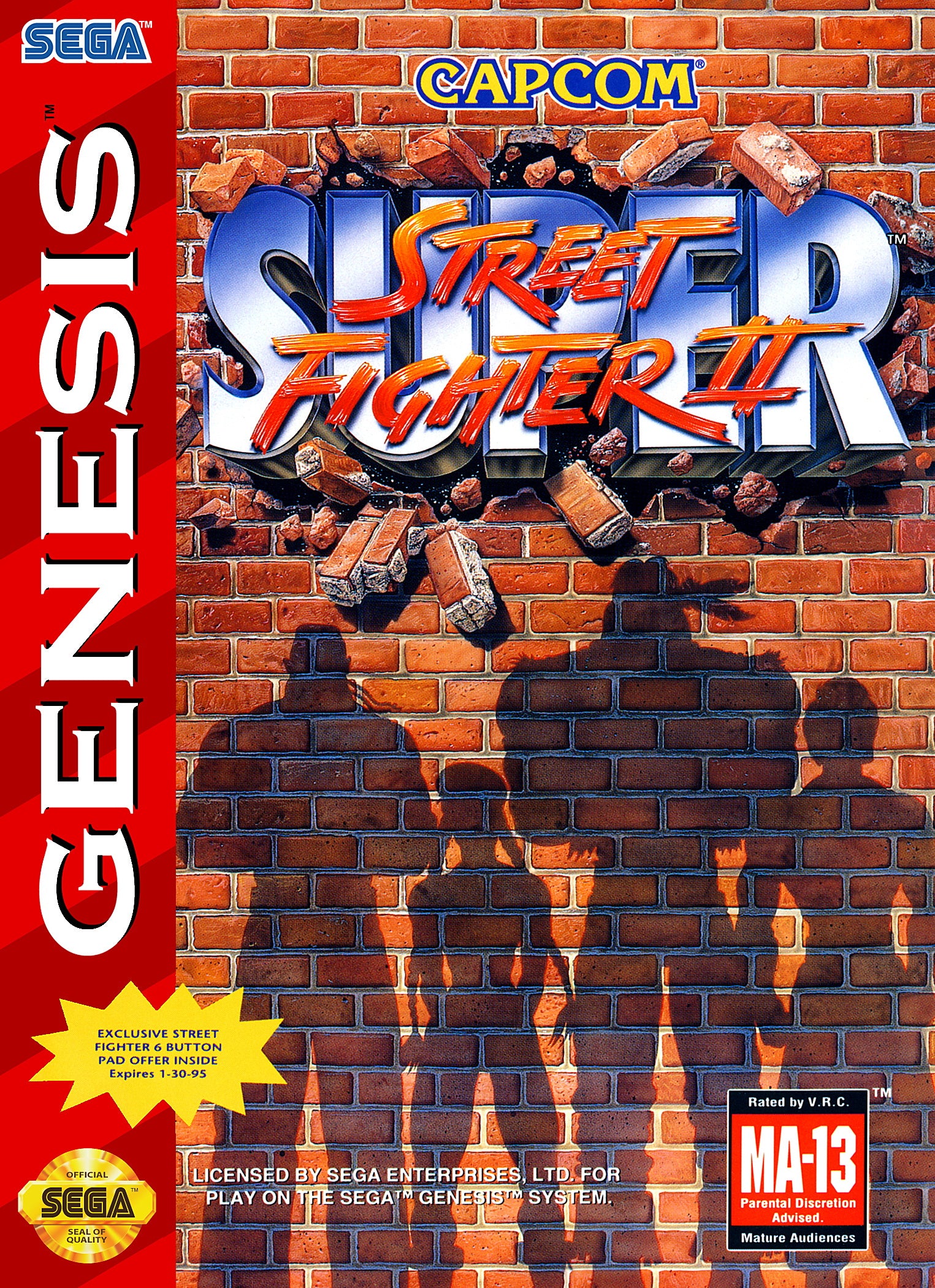 Super Street Fighter II Genesis - Video Game - Used - CaveGamers