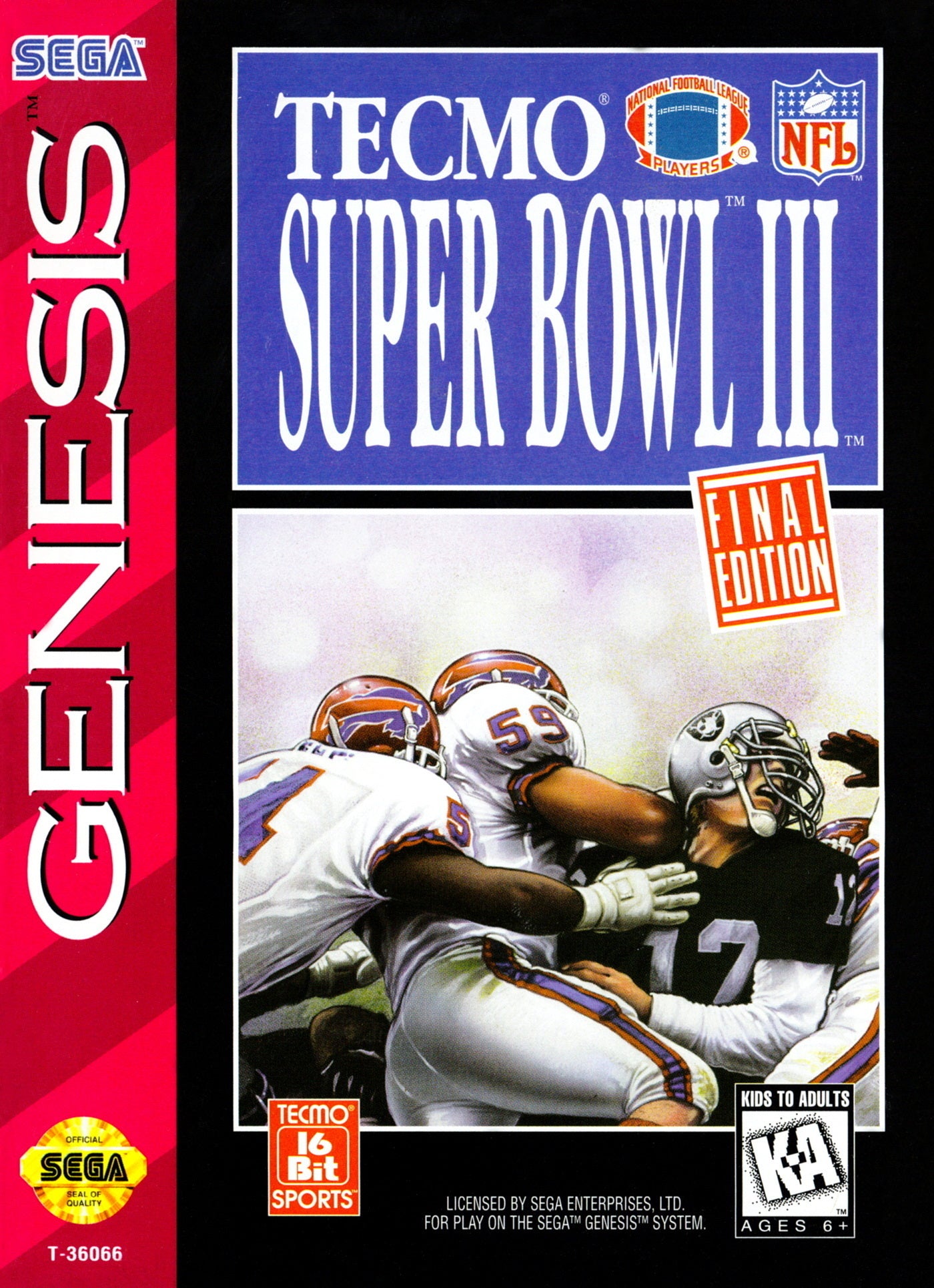 Tecmo Super Bowl III: Final Edition