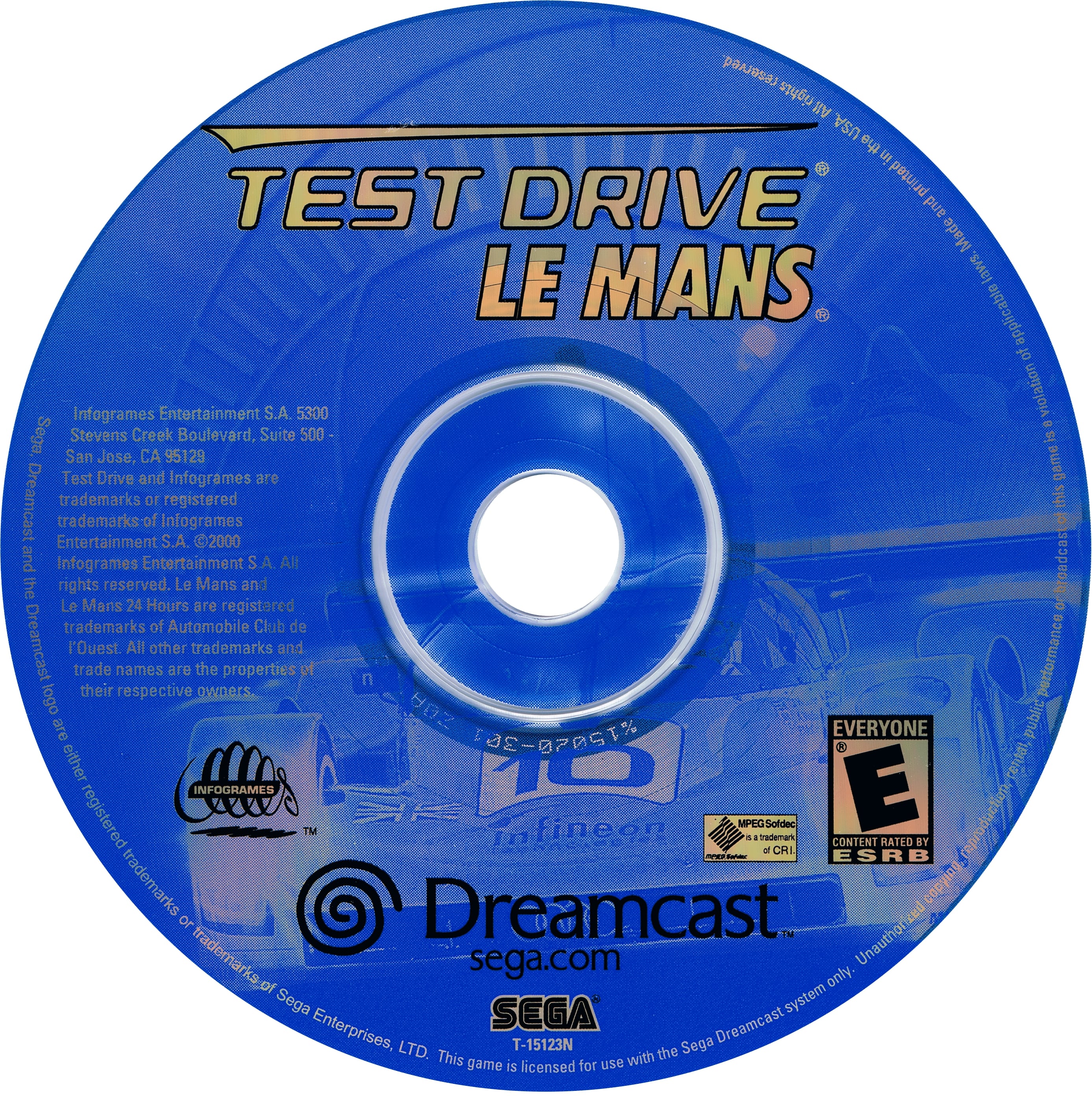 Test Drive Le Mans DreamCast - Video Game - Used - CaveGamers - Image 3