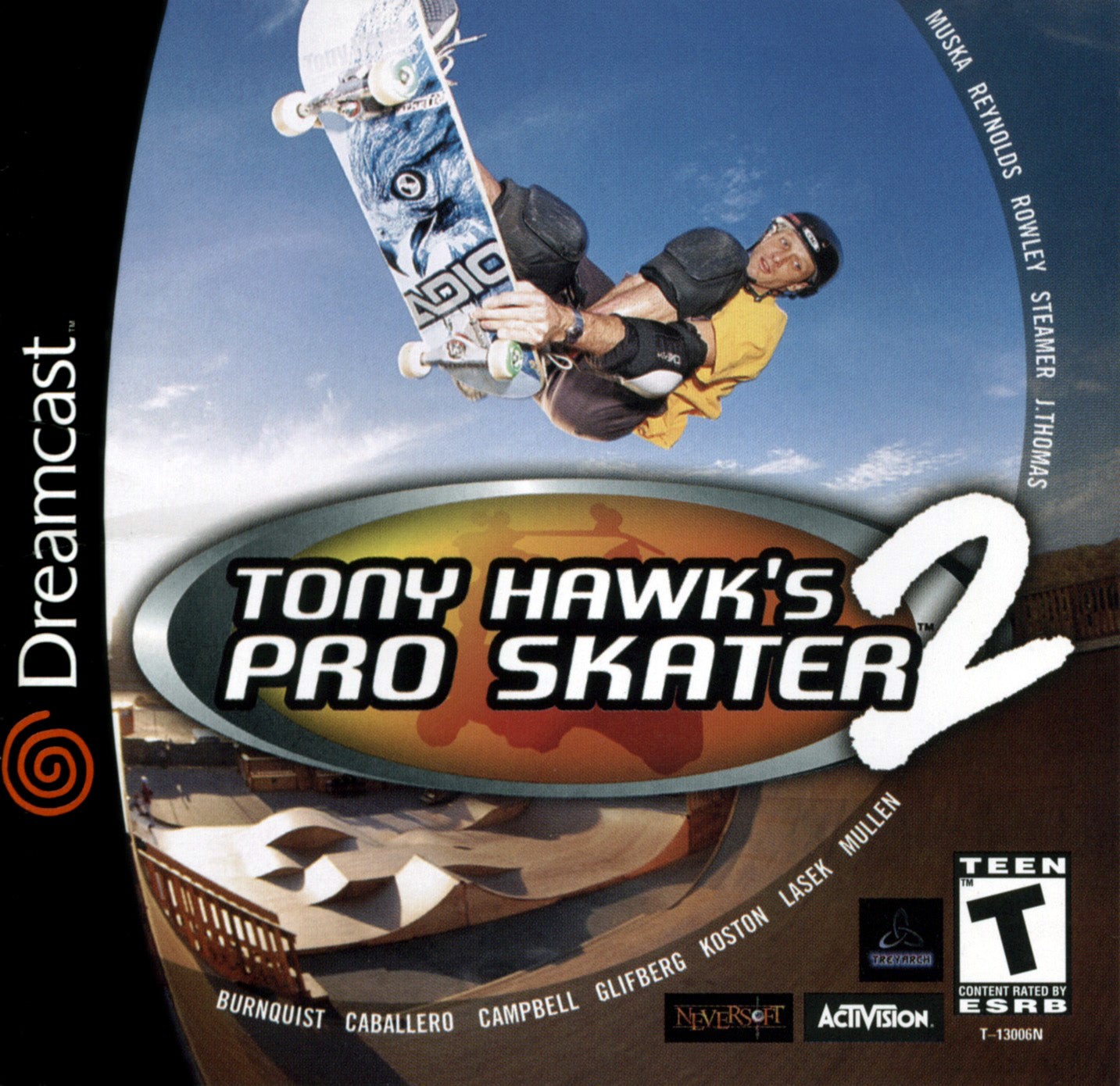 Tony Hawk's Pro Skater 2 DreamCast - Video Game - Used - CaveGamers