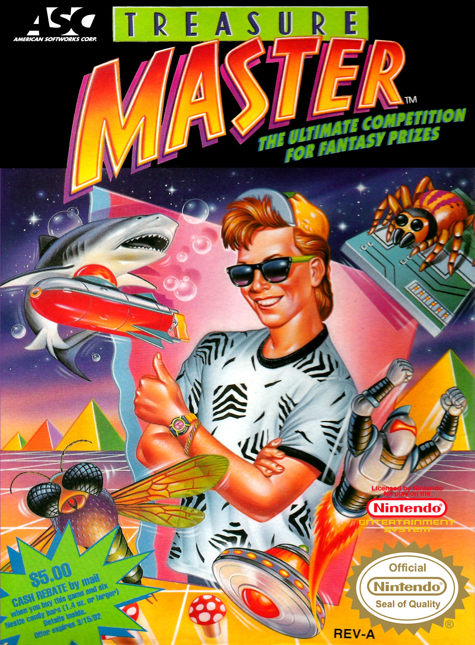 Treasure Master NES - Video Game - Used - CaveGamers