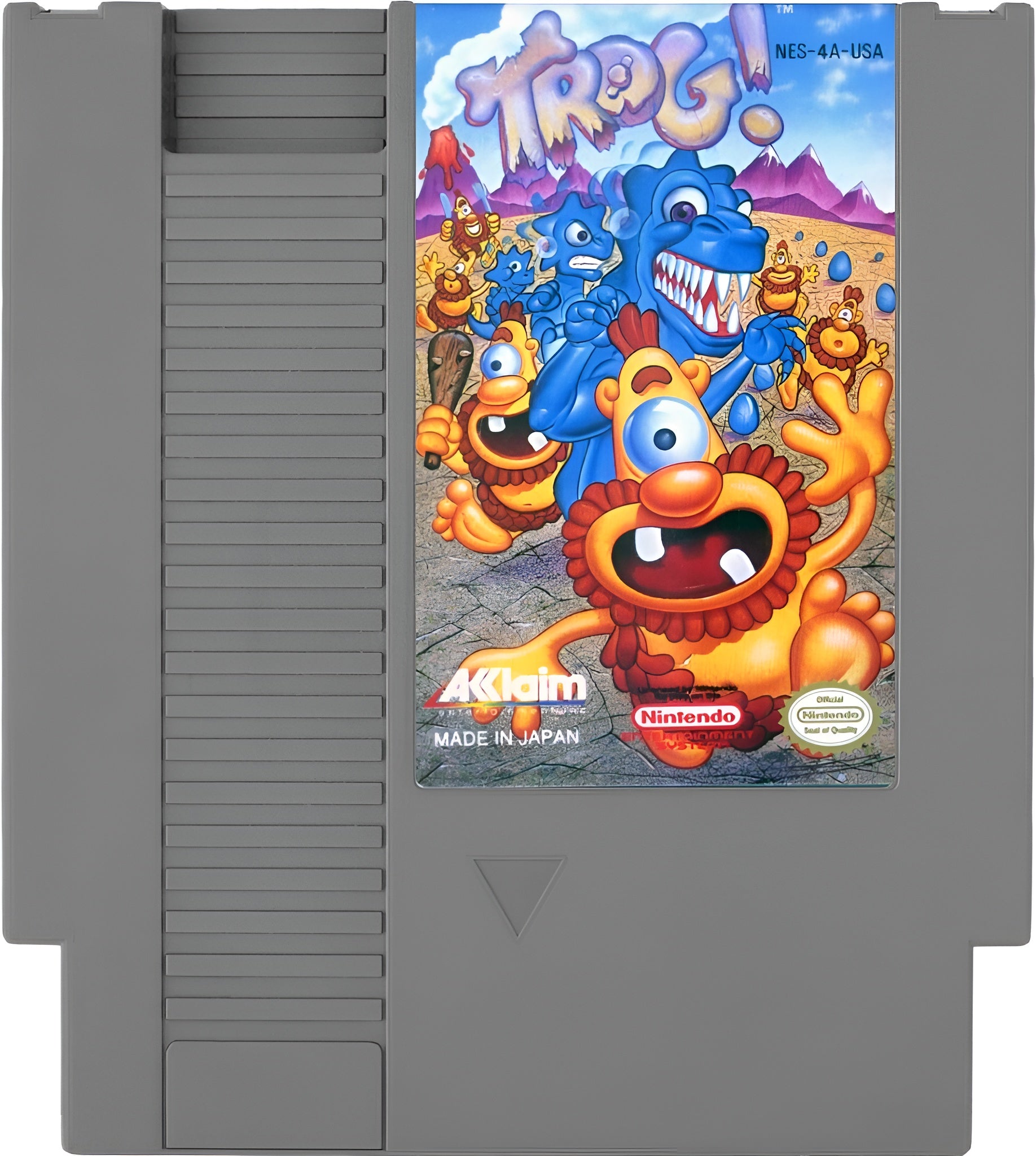 Trog NES - Video Game - Used - CaveGamers - Image 3