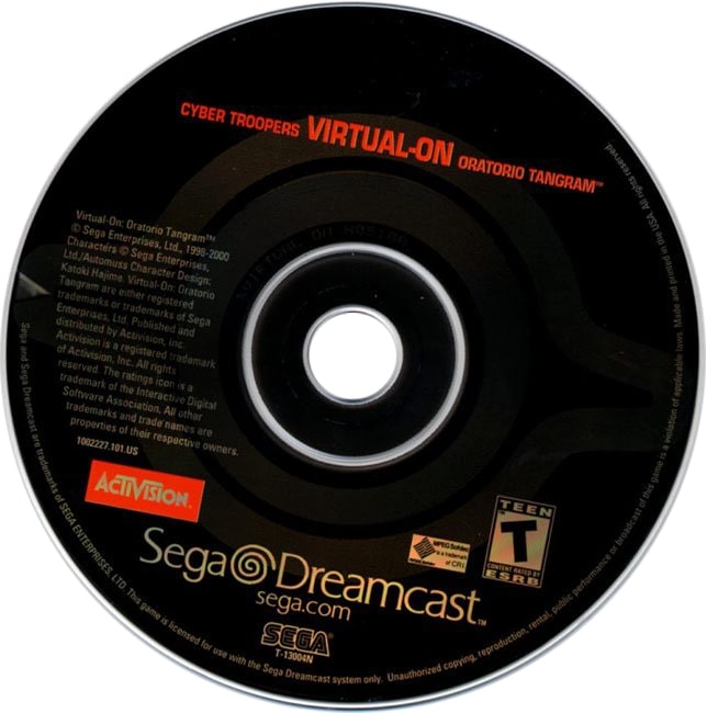 Virtual-On Oratorio Tangram