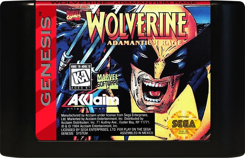 Wolverine Adamantium Rage
