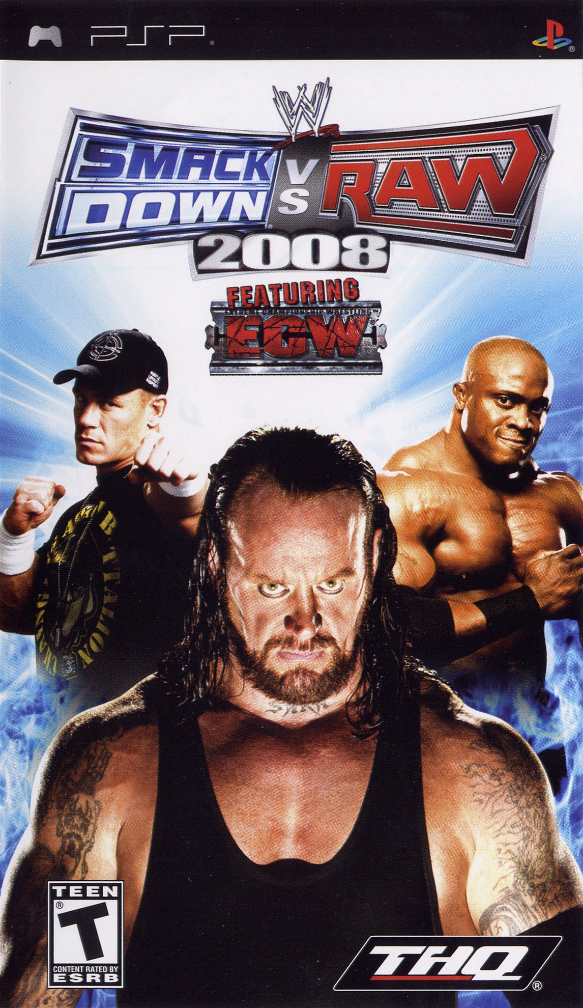 WWE Smackdown vs. Raw 2008 PSP - Video Game - Used - CaveGamers