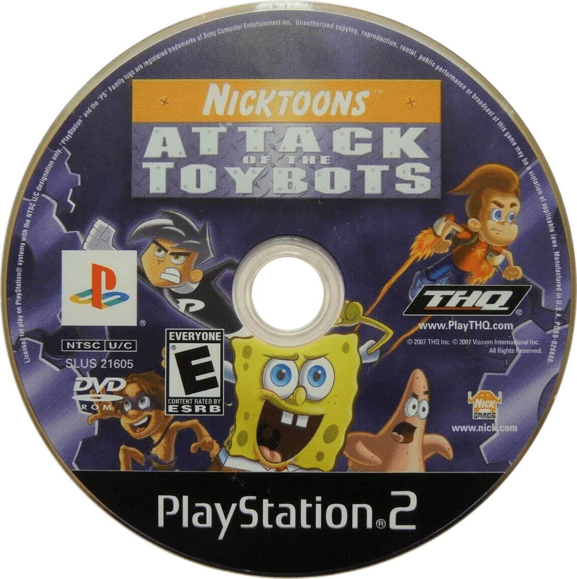 Nicktoons Attack of the Toybots PS2 - Video Game - Used - CaveGamers - Image 3