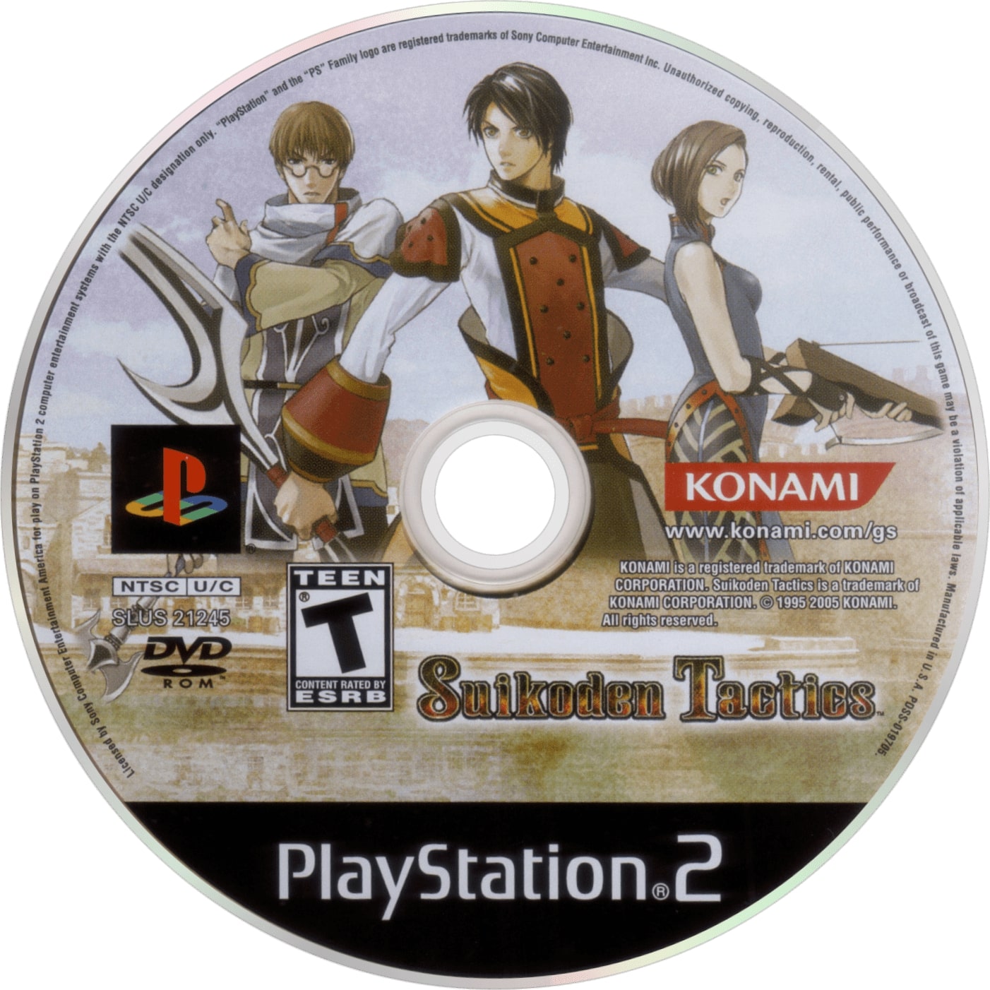 Suikoden Tactics PS2 - Video Game - Used - CaveGamers - Image 3
