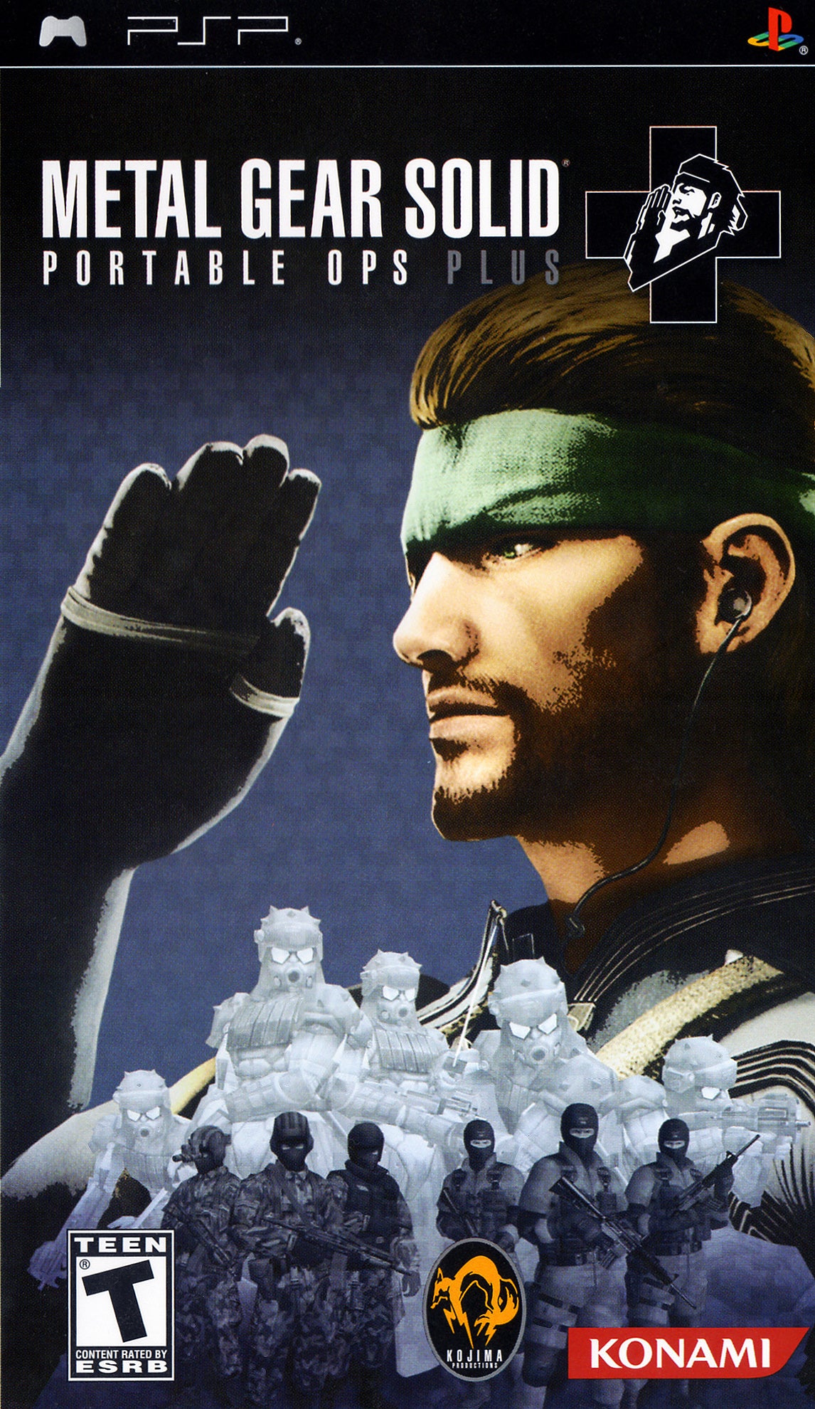 Metal Gear Solid Portable Ops Plus PSP - Video Game - Used - CaveGamers