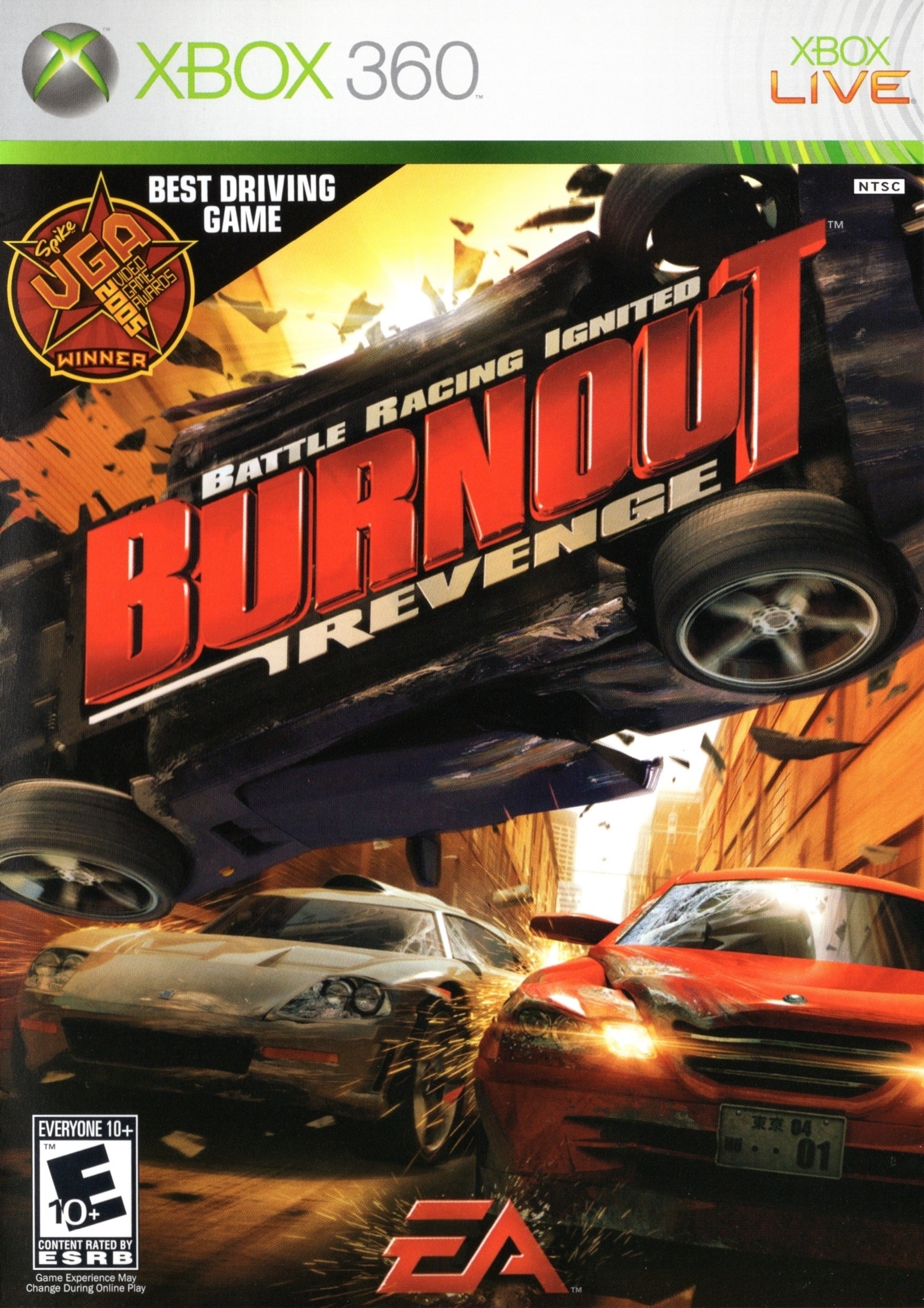 Burnout Revenge Xbox 360 - Video Game - Used - CaveGamers