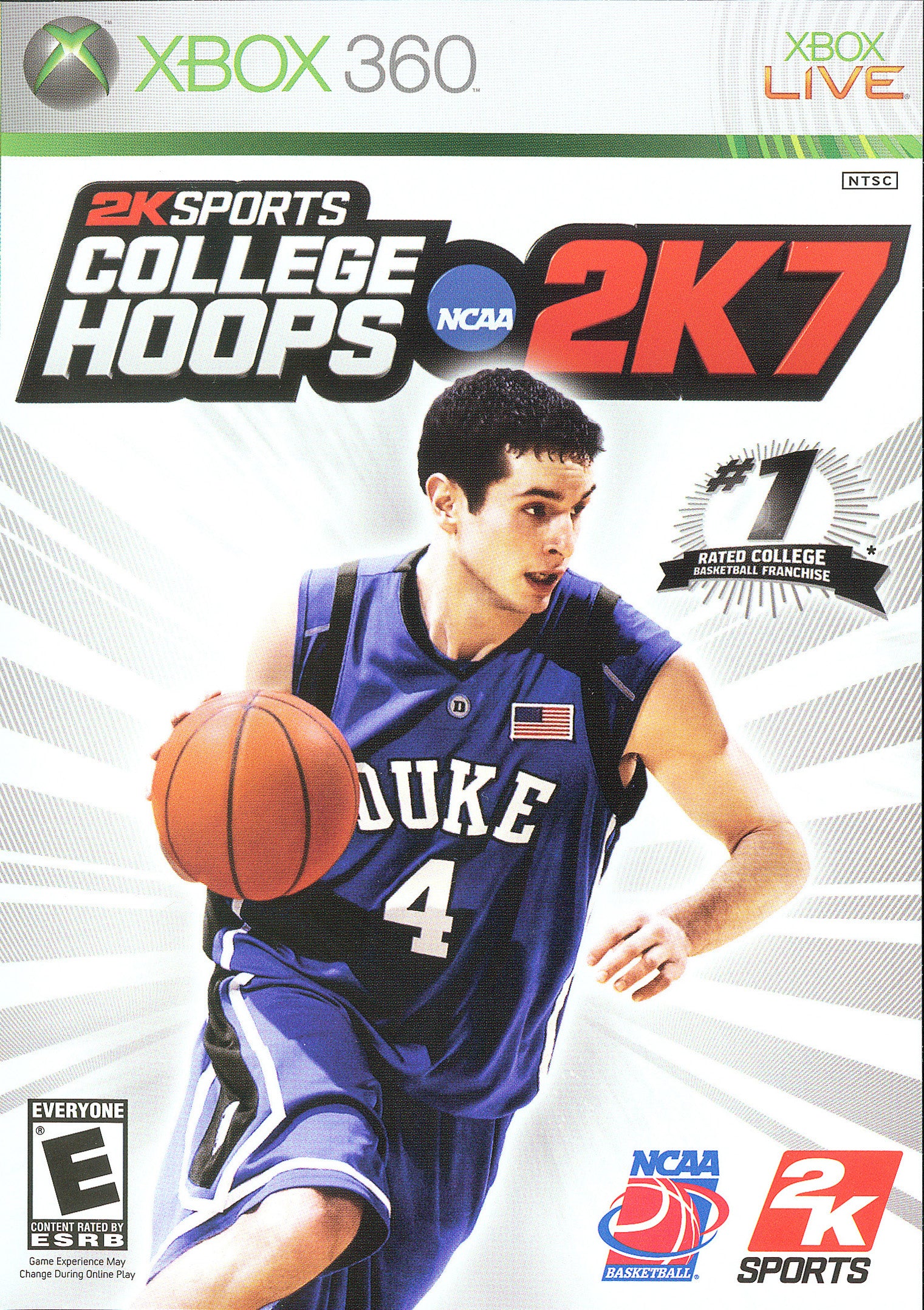 College Hoops 2K7 Xbox 360 - Video Game - Used - CaveGamers