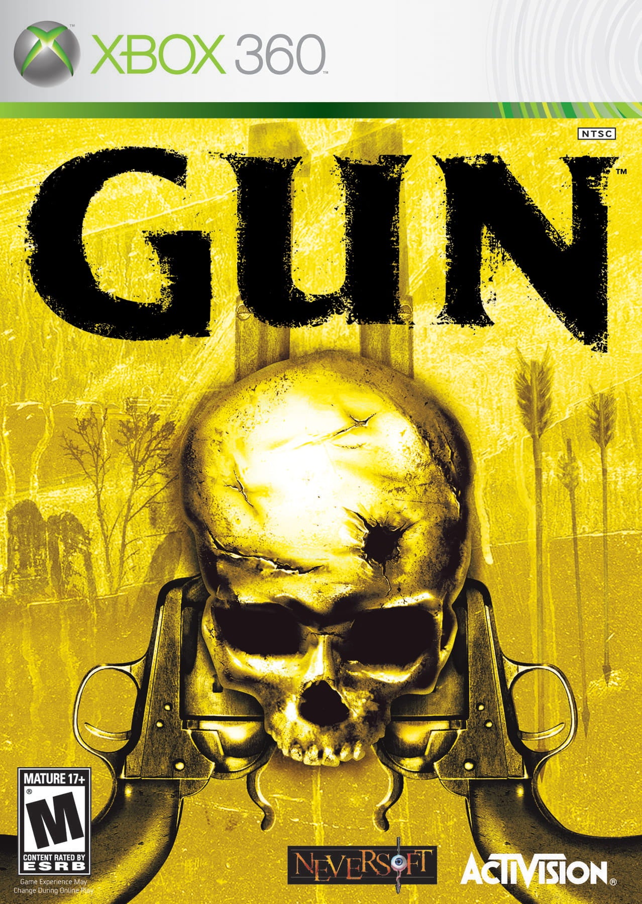 Gun Xbox 360 - Video Game - Used - CaveGamers