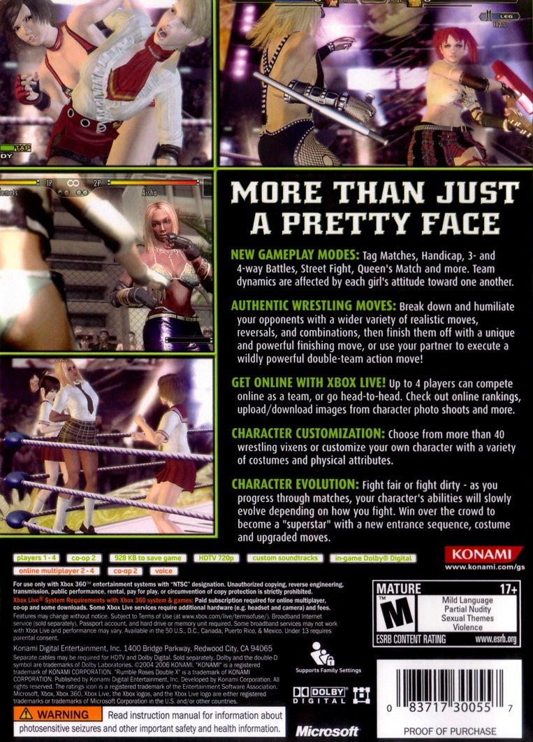 Rumble Roses XX Xbox 360 - Video Game - Used - CaveGamers - Image 2